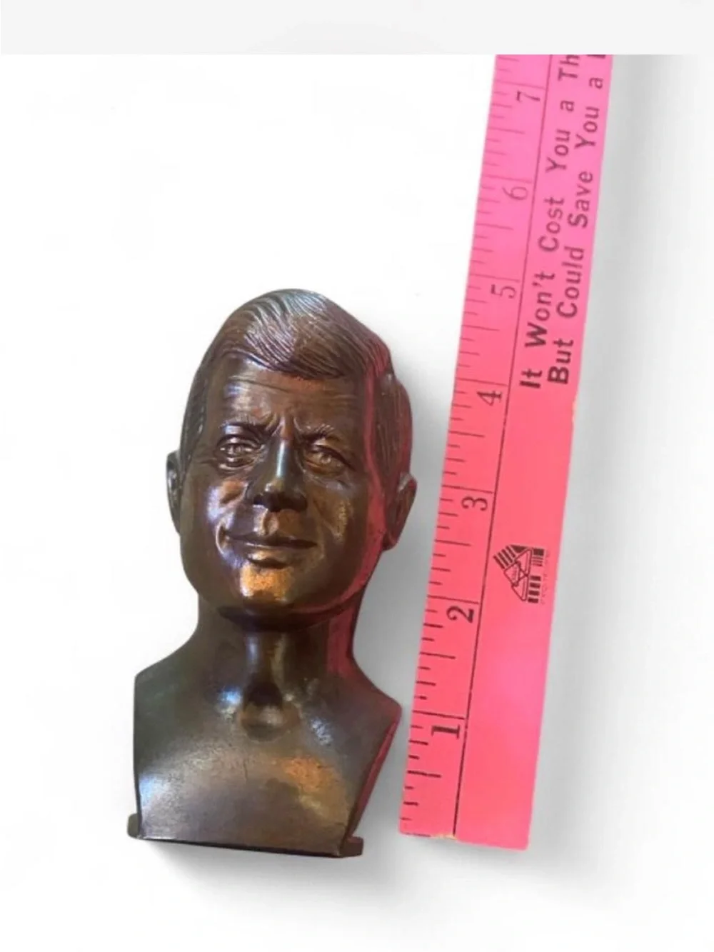 Bronze-Tone John F Kennedy Bust Sculpture - Home Accents